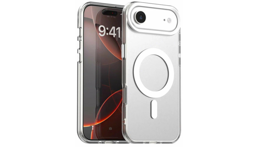 Чехол-накладка силикон MagSafe для iPhone Air Прозрачный