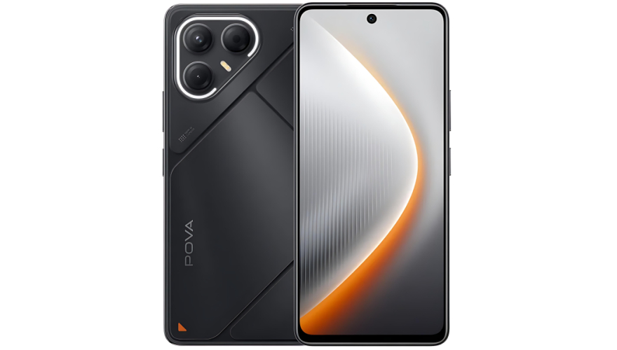 Смартфон Tecno Pova 7 5G 8/128GB Geek Black (Черный)