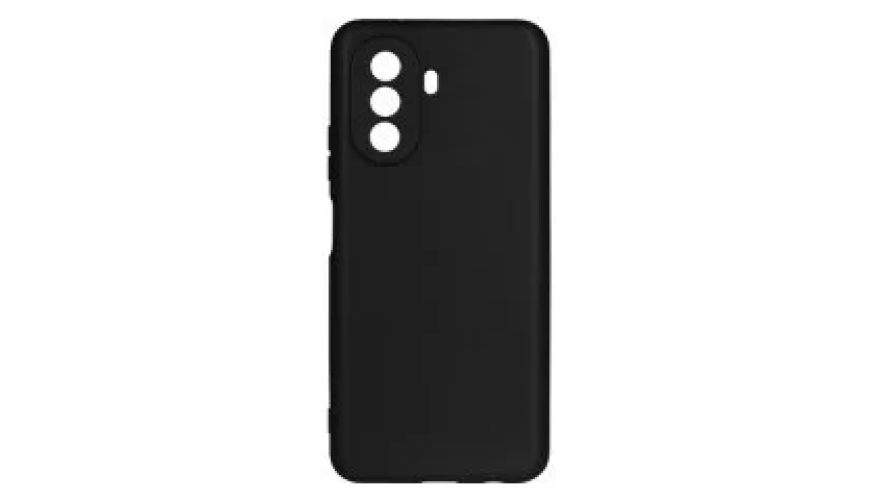 Чехол-накладка силикон DF для Huawei Nova Y70 Черный