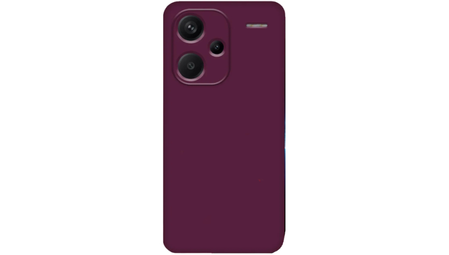 Чехол-накладка силикон для Xiaomi Redmi Note 13 Pro+ Фиолетовый