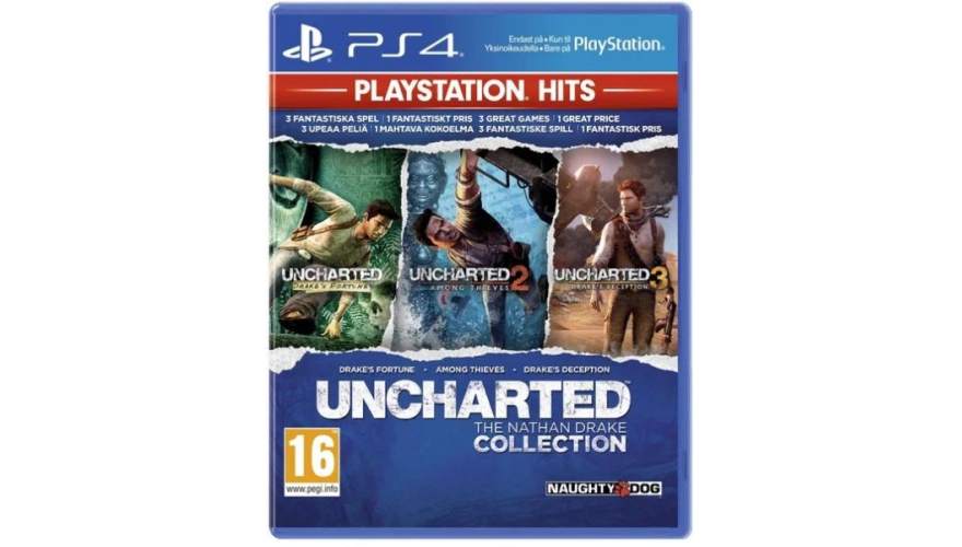 Игра для PS4 Uncharted: Натан Дрейк. Коллекция (Русская версия)