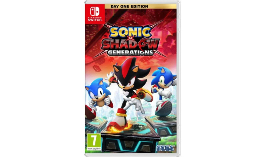Игра Sonic x Shadow Generations Day One Edition для Nintendo Switch (Русские субтитры)