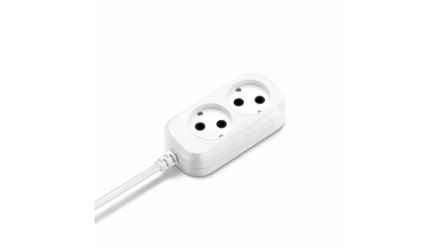 Сетевой удлинитель Buro BU-PSL2.5/W 5м (2 розеток) Белый