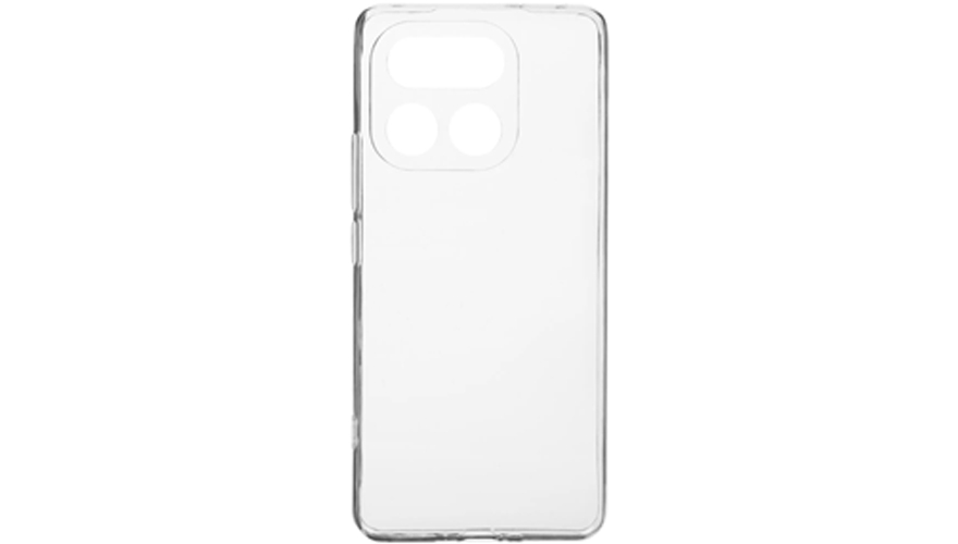 Чехол-накладка силикон Borasco для Realme 16 Pro+ Прозрачный