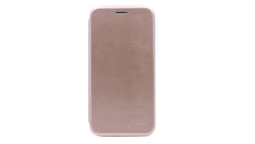 Чехол-книжка для iPhone X/Xs Rose Gold (боковая)