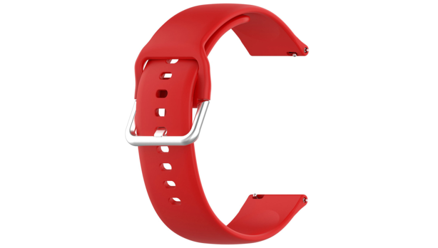 Ремешок Red Line универсальный силиконовый 20mm Красный