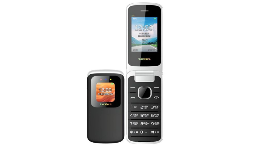 Мобильный телефон Texet TM-325 Dual Sim Anthracite (Черный)