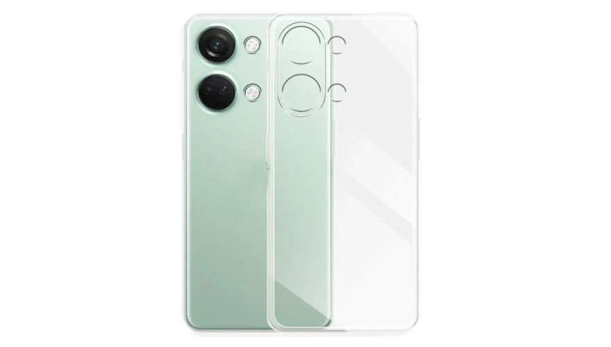 Чехол-накладка силикон для OnePlus Nord 3 5G Прозрачная