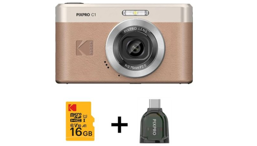 Фотоаппарат Kodak PIXPRO C1 Bundle Brown (Коричневый)