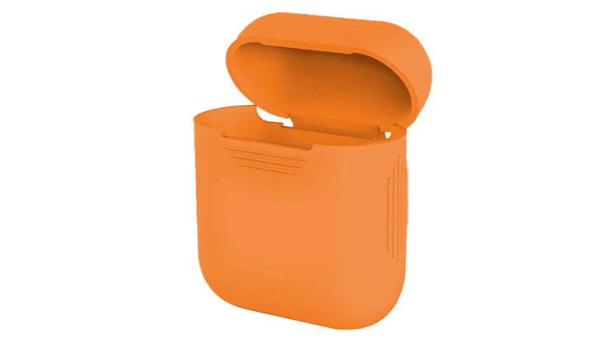 Силиконовый чехол для Apple AirPods Orange (Оранжевый)