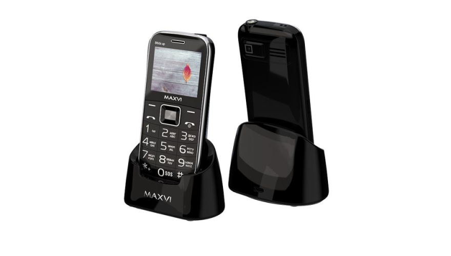 Мобильный телефон MAXVI B6ds up Black (Черный)