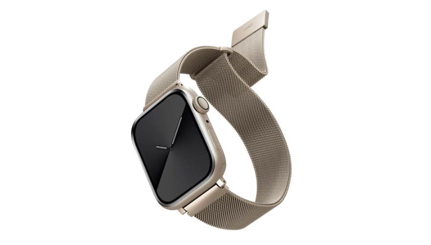 Ремешок Uniq Dante для Apple Watch 40/41/42mm Starlight (Золотой)