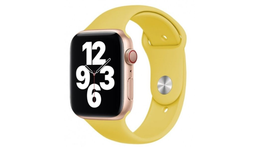 Ремешок VLP Band Silicone для Apple Watch 42/44/45/49mm Желтый