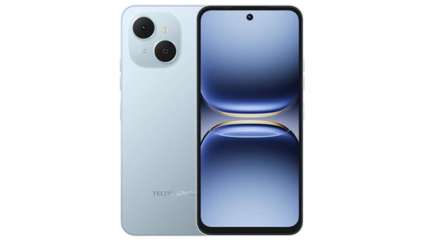 Смартфон Tecno Spark 40C 8/128GB Ripple Blue (Голубой)