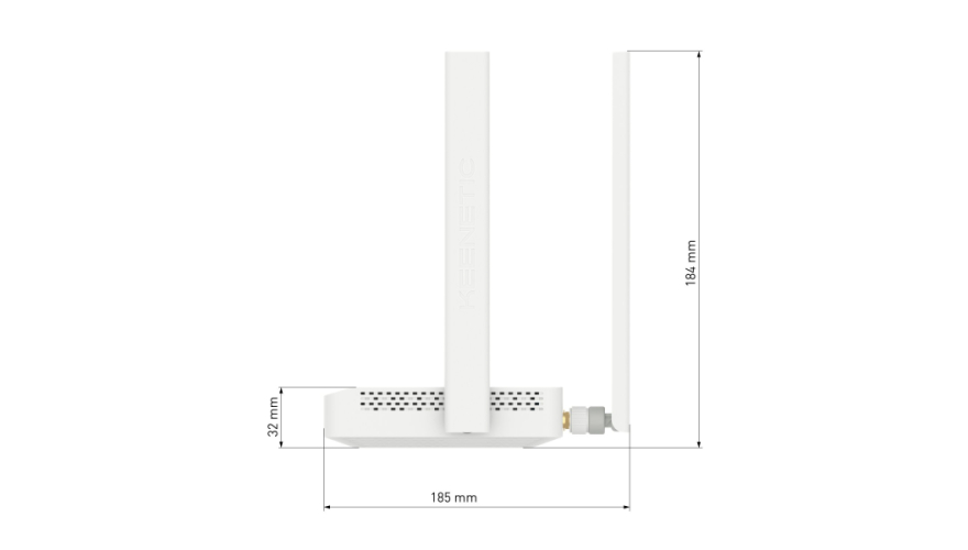 Роутер беспроводной Keenetic Runner 4G (KN-2212) Белый: купить в ...