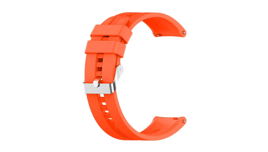 Ремешок Red Line универсальный силиконовый рельефный 20mm Оранжевый