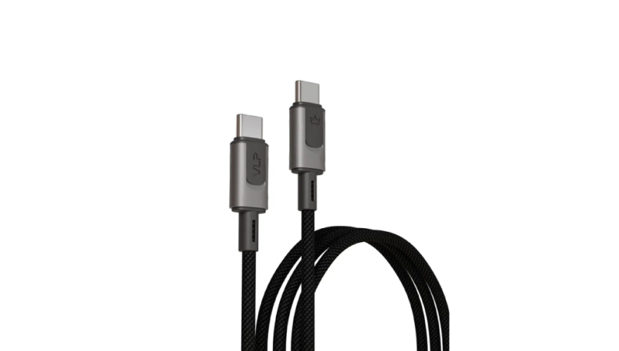 Кабель VLP Force Line Type-C - Type-C 5A PD100W 1.2m Black (Черный)
