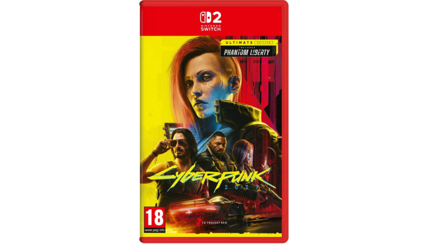 Игра Cyberpunk 2077 для Nintendo Switch 2 (Русская версия)