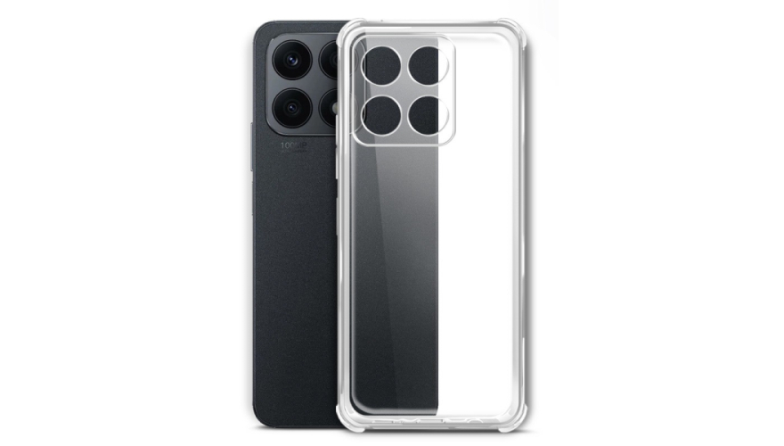 Чехол-накладка силикон для Honor X6b Прозрачный