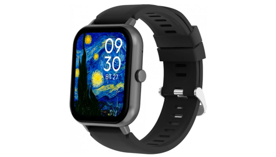 Умные смарт-часы Geozon Urban (G-SM25BLK) Black (Черный)