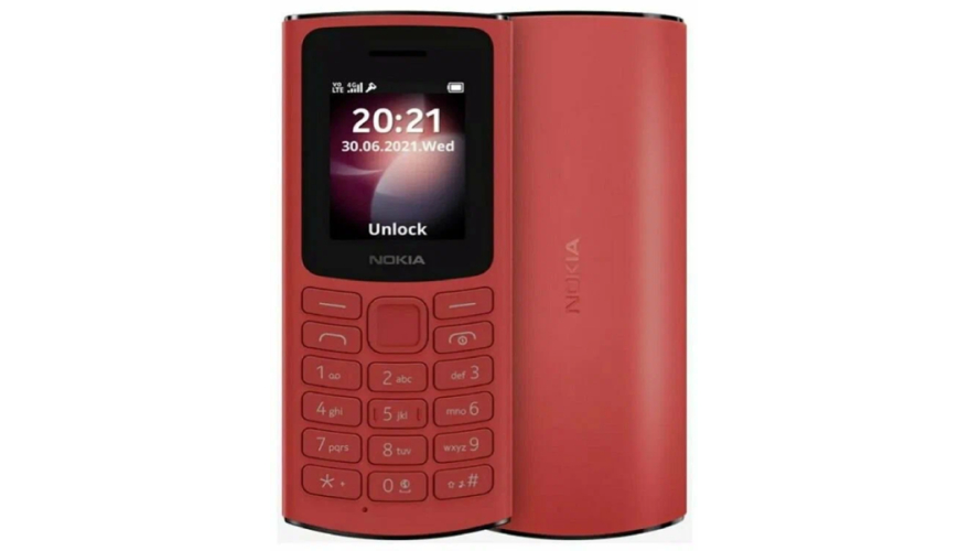 Мобильный телефон Nokia HMD 105 (2024) TA-1557DS Terracotta Red (Красный)