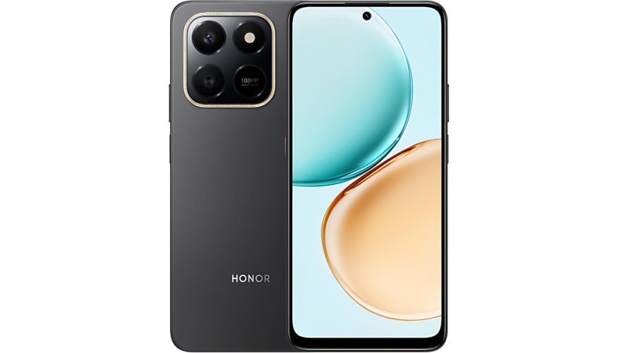 Смартфон Honor X7d 6/128GB Black (Черный) (RU)