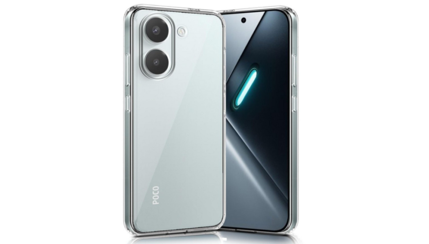 Чехол-накладка силикон для Poco X8 Pro Прозрачный