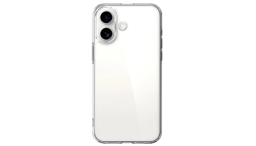 Чехол-накладка силикон для iPhone 17 Прозрачная