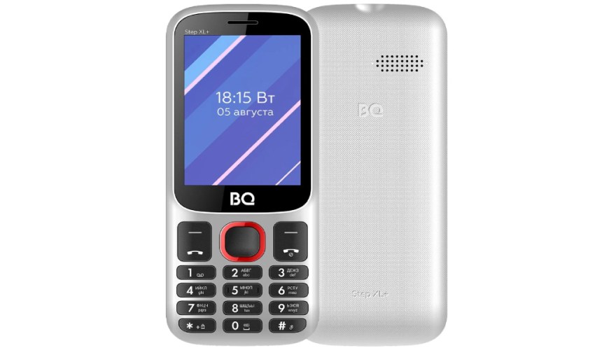 Мобильный телефон BQ 2820 Step XL+ Dual Sim White Red (Белый-Красный)