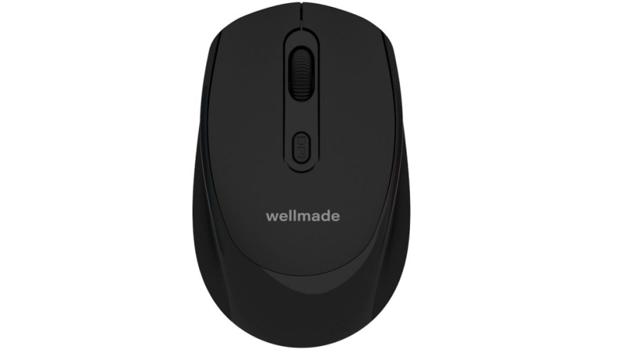 Беспроводная мышь Wellmade M03 Черная