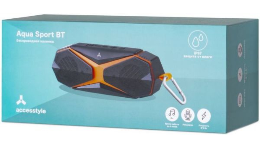 Портативная акустика Accesstyle Aqua Sport BT Orange