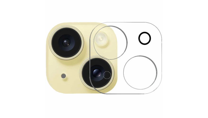 Защитное стекло камеры для смартфона Apple iPhone 15/15 Plus
