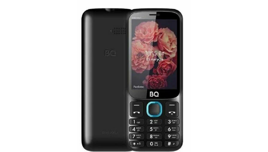 Мобильный телефон BQ 3590 Step XXL+ Black Blue (Черный-Синий)