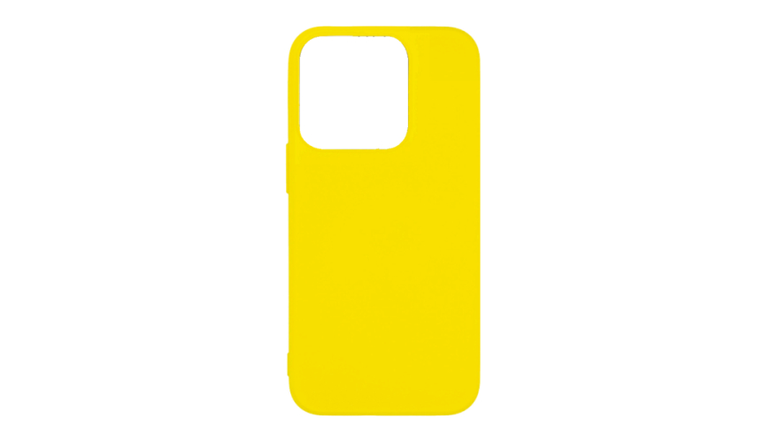 Чехол-накладка силикон Silicone Case для iPhone 15 Pro Лимонный