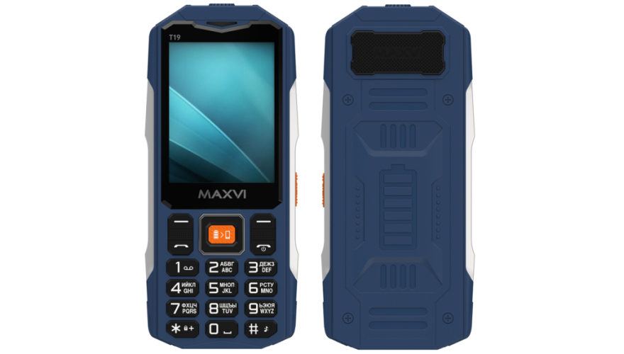 Мобильный телефон MAXVI T19 Blue (Синий)