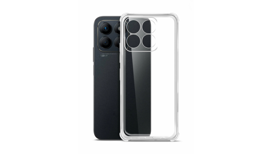 Чехол-накладка силикон для Honor X8b Прозрачный