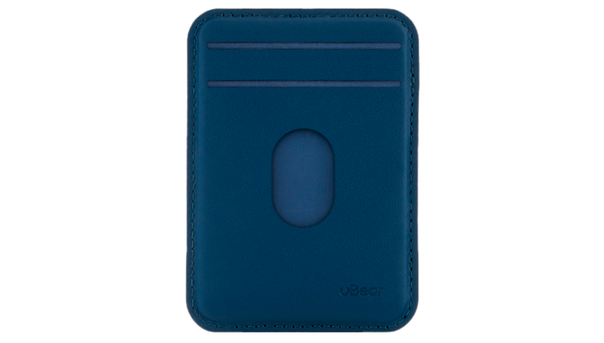 Чехол картхолдер uBear MagSafe Split Blue (Синий)