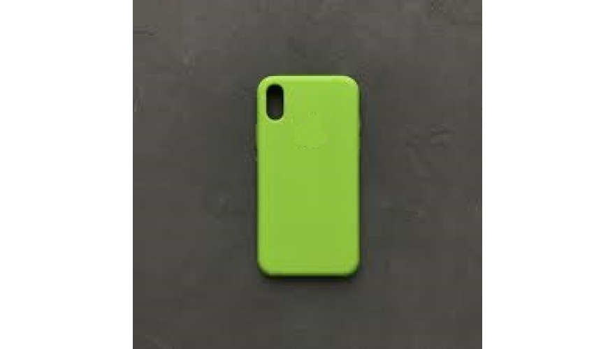 Чехол-накладка силикон для iPhone XR Green