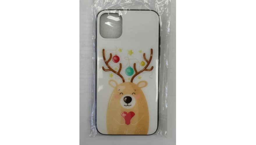 Чехол-накладка TPU Зимний для iPhone 11 (арт.011469)