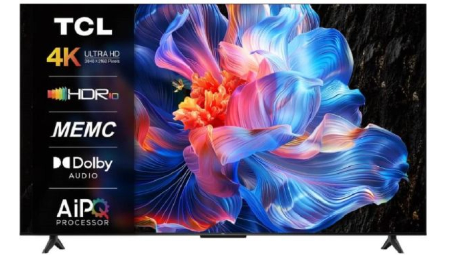 Телевизор TCL LED 55P6K 55" (2025) Black (Черный)