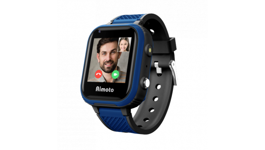 Часы Aimoto Pro Indigo 4G (9500102) Черный с синим