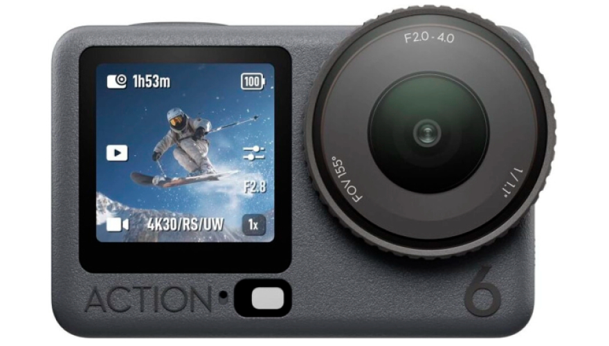Экшн-камера DJI Osmo Action 6 Adventure Combo Black (Черный)