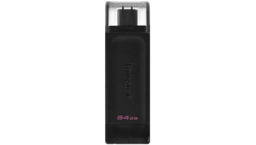 USB-C Флеш-накопитель Kingston DataTraveler 70 64GB Type-C 3.2 DT70/64GB