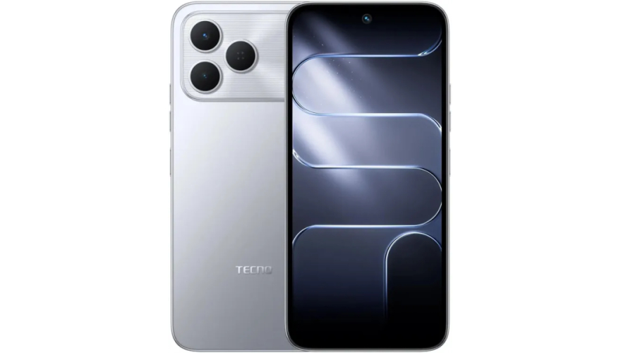 Смартфон Tecno Spark 50 8/128GB Titanium Grey (Серый)