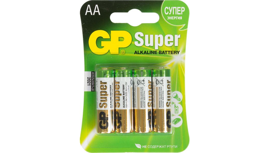 Батарейка GP Super Alkaline AAA (4шт)