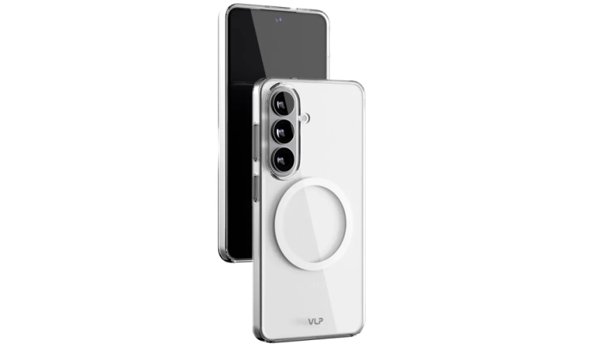 Чехол-накладка пластик VLP Puro Case with MagSafe для Samsung Galaxy S26 Clear (Прозрачный)