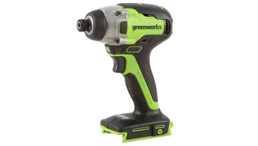 Винтоверт ударный аккумуляторный Greenworks GD24ID3 24В (3802807CUB) (С акб 4Ач и зу)