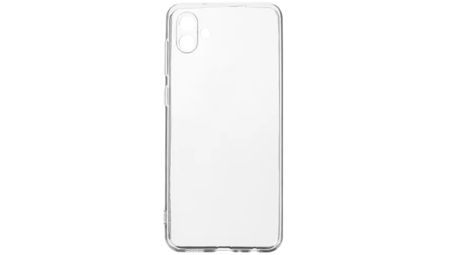 Чехол-накладка силикон DF для Samsung Galaxy A04 Прозрачный