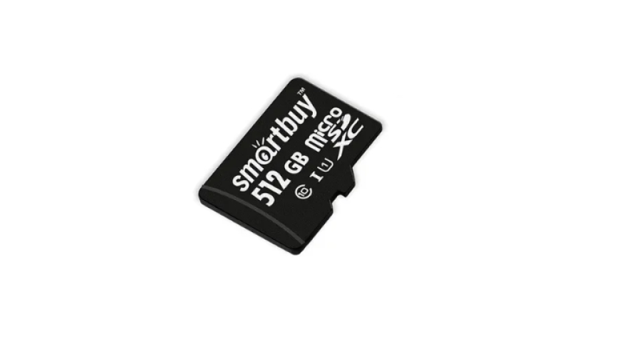 Карта памяти Micro SD Smartbuy Classic Series 512GB Class10 90MB/s (SB512GBSDCL10-01) + SD adapter