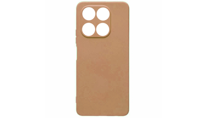 Чехол-накладка силикон для Honor X7d Песочный